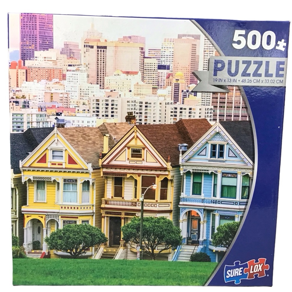 San Francisco California Jigsaw Puzzle Sure Lox 500 Pieces Houses Skyline